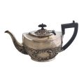 Antique CBT&Co EPNS Electro Plated Nickel Silver Tea Pot - Exquisite Cameo Foliate Design