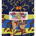 Vintage 1995 Warner Bros Looney Tunes Tazmanian Devil Tie - Navy Blue - Great Condition