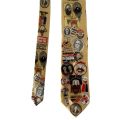 Vintage Museum Artifacts Democratic Presidential Campaign History Silk Men`s Tie