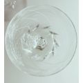 Rare 4-Piece Webb Corbett PIROUETTE Goblets Set + Bonus Goblet - Vintage Cut Crystal Stemware