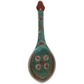 Vintage 1970s Mun Shou Enameled Porcelain Spoon