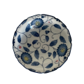 Glossy Arita True Porcelain Transfer Printed Seasoning Dish - Japanese Signature  13.5cm