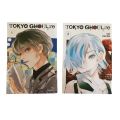 Set of 9 Tokyo Ghoul Manga Books - Including Tokyo Ghoul:re Volumes 1-4 - Like New Condition