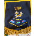 Signed Springbok training jersey and pennant