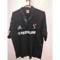 Bundle of 8 x Various Rugby  supporters Jerseys