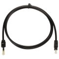 Toslink to mini Toslink optic digital audio cable - 2 meter length