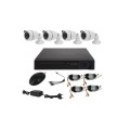 AHD CCTV - 4 Channel camera system - Full Kit Perfect security cameras with internet & phone viewing