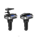 Car Charger Kit MP3 Player with BT Earphone V6 - Black