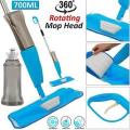 Spray Mop with Brush Cleaner Water Spraying Floor Cleaner For All Surfaces