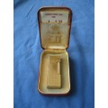 Vintage DUNHILL Gold Plated Rollagas Lighter Swiss Made in Original Case complete with Directions