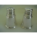 Matching Sterling Silver Salt and Pepper Pots International Sterling Company