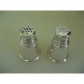 Matching Sterling Silver Salt and Pepper Pots International Sterling Company