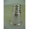 Matching Sterling Silver Salt and Pepper Pots International Sterling Company