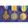 World War 1 Medal Group Major Percy James Eagle South African Engineering Corps Full Size