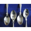 Kings Pattern Spoons Job Lot Fruit, Tea and Coffee Spoons and an Egg Spoon