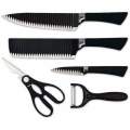Evcriverh 6pcs Daily Use Sharp Knife Set