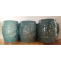 Three Prime Ministers by Crown Potteries