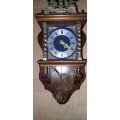 Vintage Dutch Nu Elck Syn Sin Wall Clock