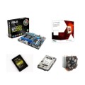 AMD FX-6300 Black Edition 6-Core 3.5GHz (4.1GHz Turbo) + Asus M5A99X EVO Board + Cooler + SSD + HDD