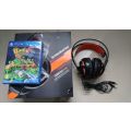 Steelseries Siberia 200 Over Ear Gaming Headset Black + DVD Boxset + Free PS4 or PC Game