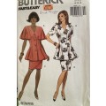 Sewing Pattern Butterick 6205, Ladies top, and skirt, size 8-12