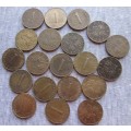 1 Shilling Osterreich (x 20 Coins Lot) See Description