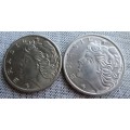 20/50 Centavos Brasil 1967/70/75/76/79 (x36 Coins Lot)