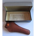 VINTAGE 1945 COMBINED MAP MEASURER AND MAGNETIC COMPASS (WESTERN GERMANY) - IN ORIGINAL CASE