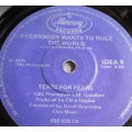 TEARS FOR FEARS - 1985 EVERYBODY WANTS TO RULE THE WORLD/PHARAOHS ( IDEA 9) 45 RPM RECORD - A3332