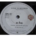 A-HA - 1985 TAKE ON ME/LOVE IS REASON (WBS 481) 45 RPM RECORD - A3468