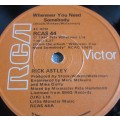 RICK ASTLEY - JUST GOOD FRIENDS 1987 (RCAS 44) 45 RPM RECORD