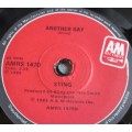 STING - 1985 ANOTHER DAY/IF YOU LOVE SOMEBODY SET THEM FREE (AMRS 1470) 45 RPM RECORD - A3442