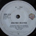 A-HA - MAYBE MAYBE 1986 (WBS 510) 45 RPM RECORD