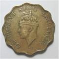 1 ANNA 1943 INDIA COIN