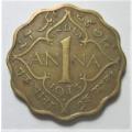 1 ANNA 1943 INDIA COIN