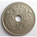 2 KRONER DANMARK 1993 COIN