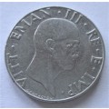 50 LIRA 1940 ITALY COIN