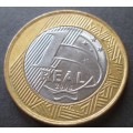 1 REAL 2008 BRASIL COIN