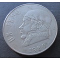 1980 UN PESOS / ESTADOS MEXICO COIN
