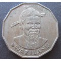 50 CENT 1986 SWAZILAND COIN