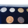 1993 SOUTH AFRICA COIN SET FROM R2 - R0.01c