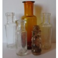 ASSORTED SMALL GLASS BOTTLES (LOT) - A69