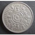FLORIN (TWO SHILLINGS) 1966 GREAT BRITAIN COIN - C77