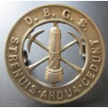 D.B.G.S. MINING BADGE `STERNUIS ARDUA CEDUNT` - RAK316