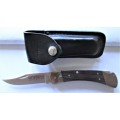 BUCK 110 HUNTER KNIFE WITH ORIGINAL POUCH (HOFFRITZ) - RAK93 (BOXED)