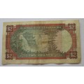 Two Dollars 1979 Reserve Bank of Rhodesia Serial Nr K170 755857