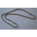 Interlock Silver Necklace