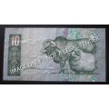 Ten Rand Republic of South Africa Serial Nr XX0425389C Replacement Note