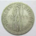 1932 Southern Rhodesia 3 Pence