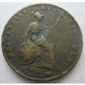 1 FARTHING 1843 VICTORIA GREAT BRITAIN COIN - RAK11